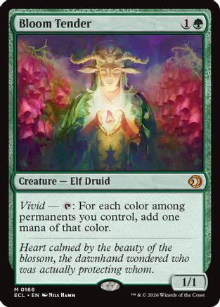 Bloom Tender (ECL-166) - Lorwyn Eclipsed - Magic The Gathering