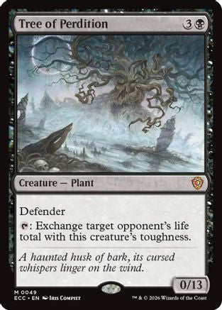 Tree of Perdition (ECC-049) - Commander: Lorwyn Eclipsed - Magic The Gathering
