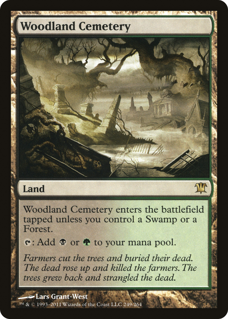 Woodland Cemetery (ISD-249) - Innistrad - Magic The Gathering