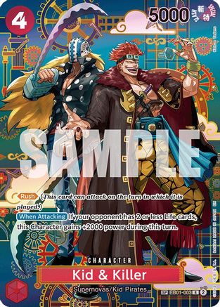 Kid & Killer - EB01-003 (SP) (EB01-003) - The Azure Sea's Seven