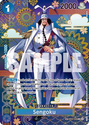 Sengoku - OP07-046 (SP) (OP07-046) - The Azure Sea's Seven