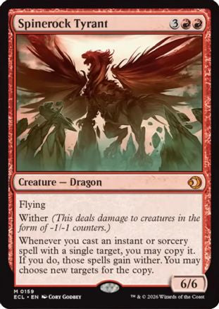 FOIL Spinerock Tyrant (ECL-159) - Lorwyn Eclipsed - Magic The Gathering