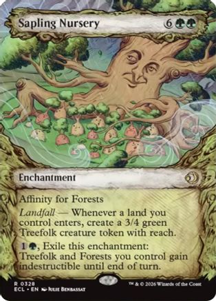 Sapling Nursery (Showcase) (ECL-328) - Lorwyn Eclipsed - Magic The Gathering