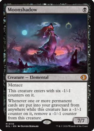 Moonshadow (ECL-110) - Lorwyn Eclipsed - Magic The Gathering