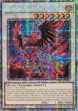 STARLIGHT RARE Elfnote Seraphim Strelitzia (Starlight Rare) (BPRO-EN040) - Burst Protocol 1st Edition