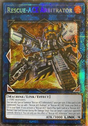 STARLIGHT RARE Rescue-ACE Arbitrator (Starlight Rare) (BPRO-EN051) - Burst Protocol 1st Edition