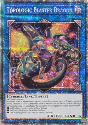 STARLIGHT RARE Topologic Blaster Dragon (Starlight Rare) (BPRO-EN046) - Burst Protocol 1st Edition