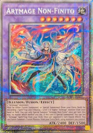 STARLIGHT RARE Artmage Non-Finito (Starlight Rare) (BPRO-EN035) - Burst Protocol 1st Edition