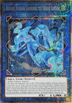 STARLIGHT RARE Radiant Typhoon Varuroon, the Marine Eidolon (Starlight Rare) (BPRO-EN049) - Burst Protocol 1st Edition