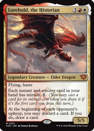 Lorehold, the Historian (SOS-201) - Secrets of Strixhaven - Magic The Gathering