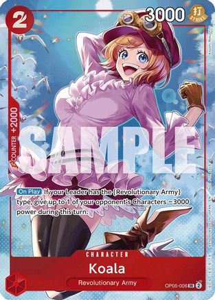 Koala - OP05-006 (OP05-006) - Extra Booster: One Piece Heroines Edition