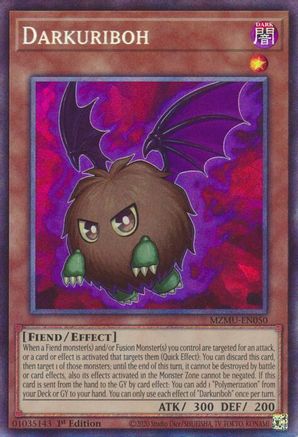 COLLECTOR'S RARE Darkuriboh (Collector's Rare) (MZMU-EN050) - Maze of Muertos 1st Edition