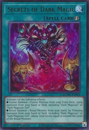ULTRA RARE Secrets of Dark Magic (MZMU-EN069) - Maze of Muertos 1st Edition
