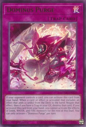 ULTRA RARE Dominus Purge (MZMU-EN125) - Maze of Muertos 1st Edition