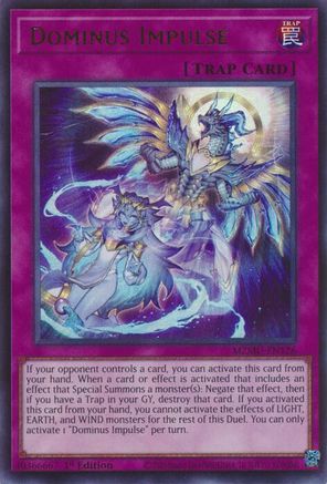 ULTRA RARE Dominus Impulse (MZMU-EN126) - Maze of Muertos 1st Edition