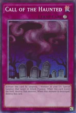 COLLECTOR'S RARE Call of the Haunted (Collector's Rare) (MZMU-EN118) - Maze of Muertos 1st Edition