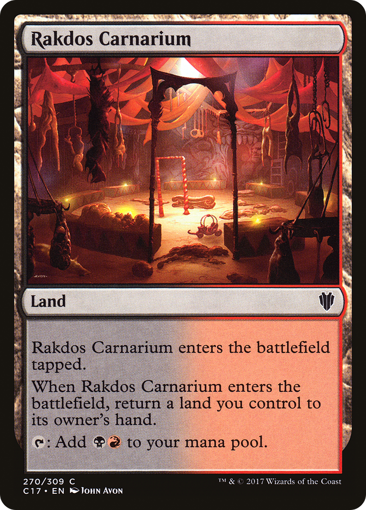 Rakdos Carnarium (C17-270) - Commander 2017 - Magic The Gathering