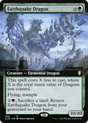 FOIL Earthquake Dragon (CLB-588) - Commander Legends: Battle for Baldur's Gate: (Extended Art) - Magic The Gathering