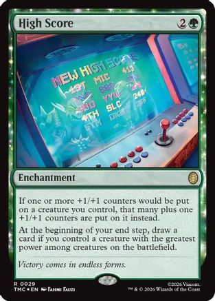 FOIL High Score (Surge Foil) (TMC-029) - Commander: Teenage Mutant Ninja Turtles - Magic The Gathering