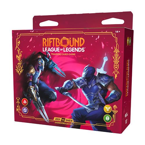 Riftbound League of Legends TCG Vendetta Zed vs Shen Showdown