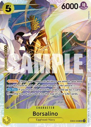 Borsalino (EB04-058) - Adventure on Kami's Island