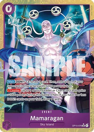 Mamaragan (Alternate Art) (OP15-078) - Adventure on Kami's Island