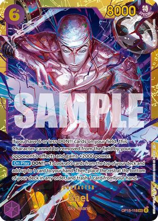 Enel (OP15-118) (OP15-118) - Adventure on Kami's Island