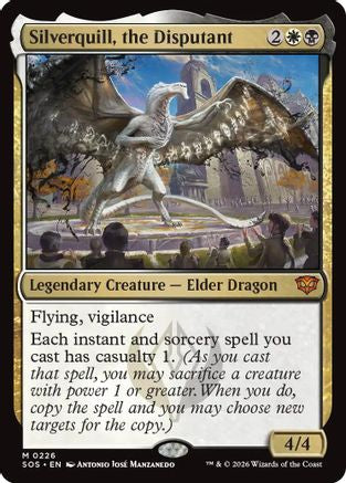 FOIL Silverquill, the Disputant (SOS-226) - Secrets of Strixhaven - Magic The Gathering