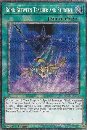 STARLIGHT RARE Bond Between Teacher and Student (RA05-EN061) - Rarity Collection 5 1st Edition
