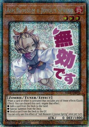 STARLIGHT RARE Ash Blossom & Joyous Spring (Starlight Rare) (RA05-EN091) - Rarity Collection 5 1st Edition