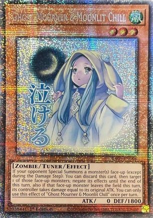 STARLIGHT RARE Ghost Mourner & Moonlit Chill (Starlight Rare) (RA05-EN096) - Rarity Collection 5 1st Edition