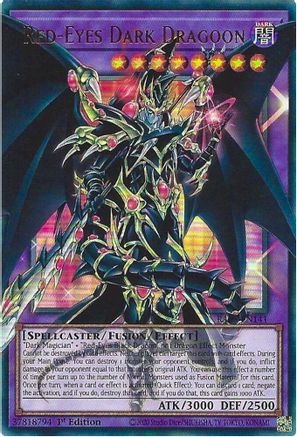 ULTRA RARE Red-Eyes Dark Dragoon (RA05-EN141) - Rarity Collection 5 1st Edition
