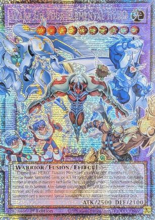 STARLIGHT RARE Wake Up Your Elemental HERO (Starlight Rare) (RA05-EN142) - Rarity Collection 5 1st Edition
