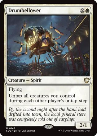 Drumbellower (SOC-143) - Commander: Secrets of Strixhaven - Magic The Gathering
