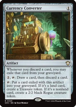 Currency Converter (SOC-345) - Commander: Secrets of Strixhaven - Magic The Gathering