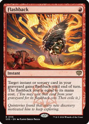 Flashback (SOS-115) - Secrets of Strixhaven - Magic The Gathering