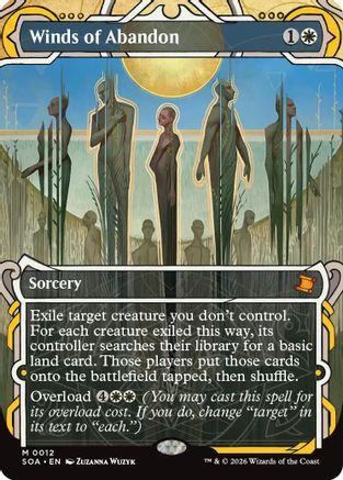 FOIL Winds of Abandon (SOA-012) - Secrets of Strixhaven: Mystical Archive - Magic The Gathering