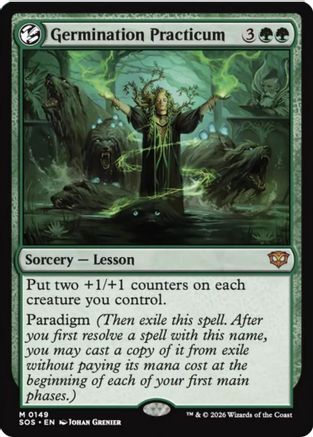 Germination Practicum (SOS-149) - Secrets of Strixhaven - Magic The Gathering