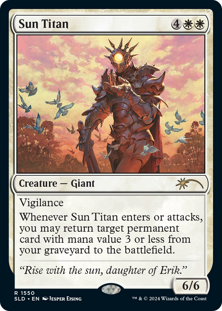 Sun Titan (SLD-1550) - Secret Lair Drop - Magic The Gathering