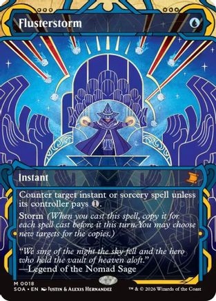 FOIL Flusterstorm (SOA-018) - Secrets of Strixhaven: Mystical Archive - Magic The Gathering