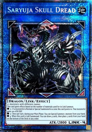 STARLIGHT RARE Saryuja Skull Dread (Starlight Rare) (RA05-EN053) - Rarity Collection 5 1st Edition