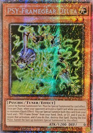 STARLIGHT RARE PSY-Framegear Delta (Starlight Rare) (RA05-EN007) - Rarity Collection 5 1st Edition