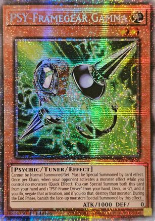 STARLIGHT RARE PSY-Framegear Gamma (Starlight Rare) (RA05-EN006) - Rarity Collection 5 1st Edition