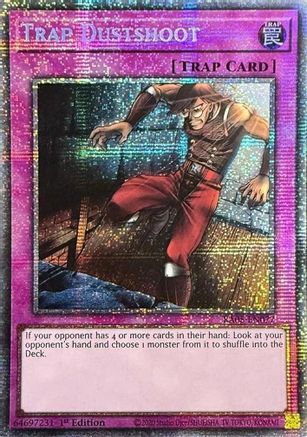STARLIGHT RARE Trap Dustshoot (Starlight Rare) (RA05-EN077) - Rarity Collection 5 1st Edition