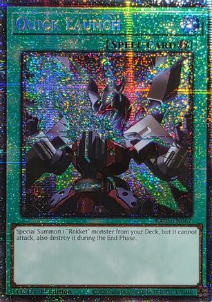STARLIGHT RARE Quick Launch (Starlight Rare) (RA05-EN062) - Rarity Collection 5 1st Edition