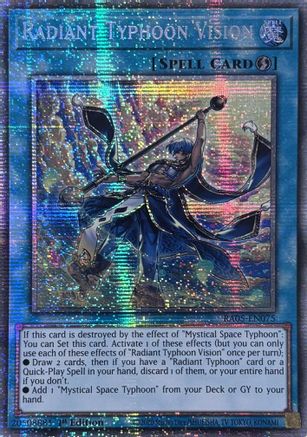 STARLIGHT RARE Radiant Typhoon Vision (Starlight Rare) (RA05-EN075) - Rarity Collection 5 1st Edition