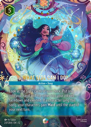 What Else Can I Do? (Enchanted) (237/204) - Wilds Unknown HOLOFOIL