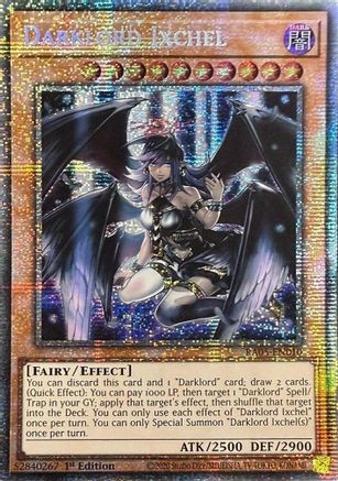 STARLIGHT RARE Darklord Ixchel (Starlight Rare) (RA05-EN010) - Rarity Collection 5 1st Edition