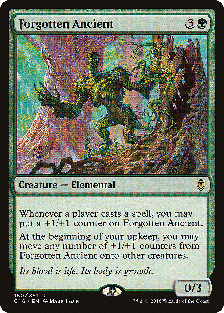 Forgotten Ancient (C16-150) - Commander 2016 - Magic The Gathering
