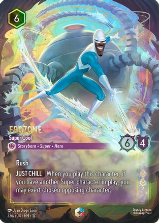 Frozone - Super Cool (Enchanted) (226/204) - Wilds Unknown HOLOFOIL